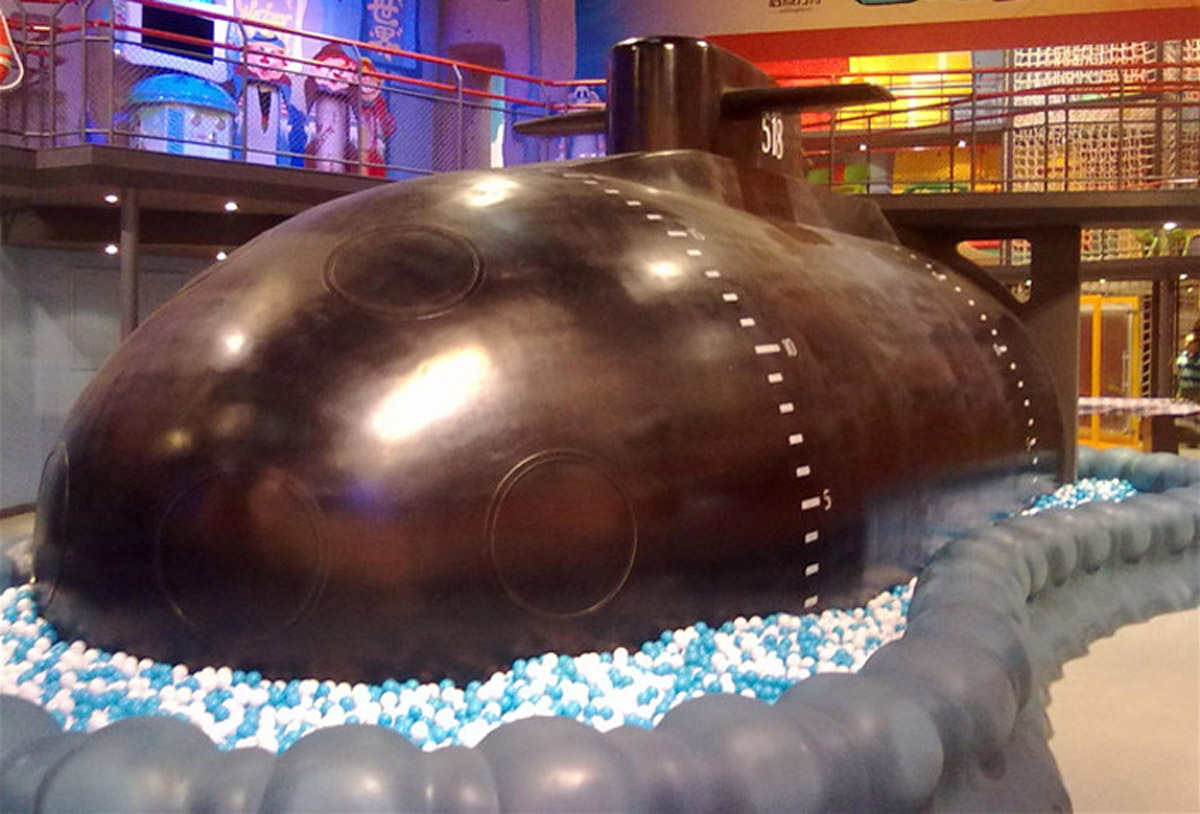 建水巨幕影院潜水艇核潜艇模拟