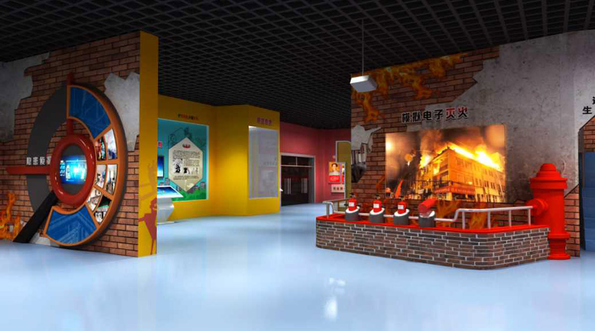 渭滨巨幕影院模拟消防灭火体验